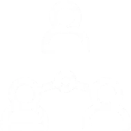 Google Analytics 4 icon weiß