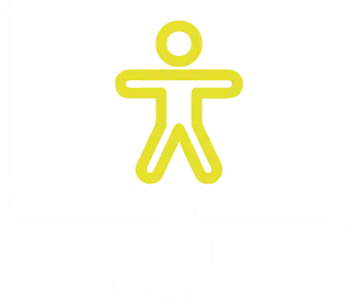 Barrierefreihet Icon weiß
