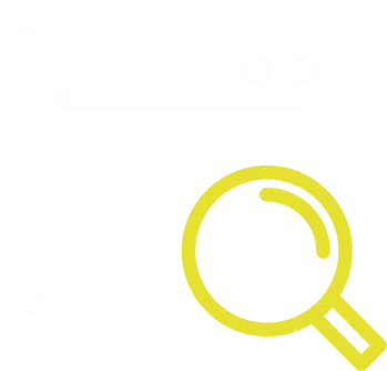 Webcheck Icon weiß