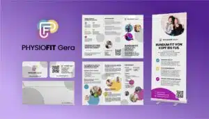 Referenz PhysioFit Gera Branding
